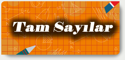  Tam Sayılar