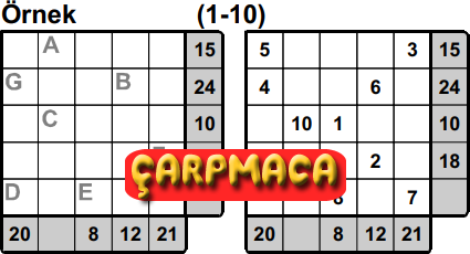  Çarpmaca Oyunu
